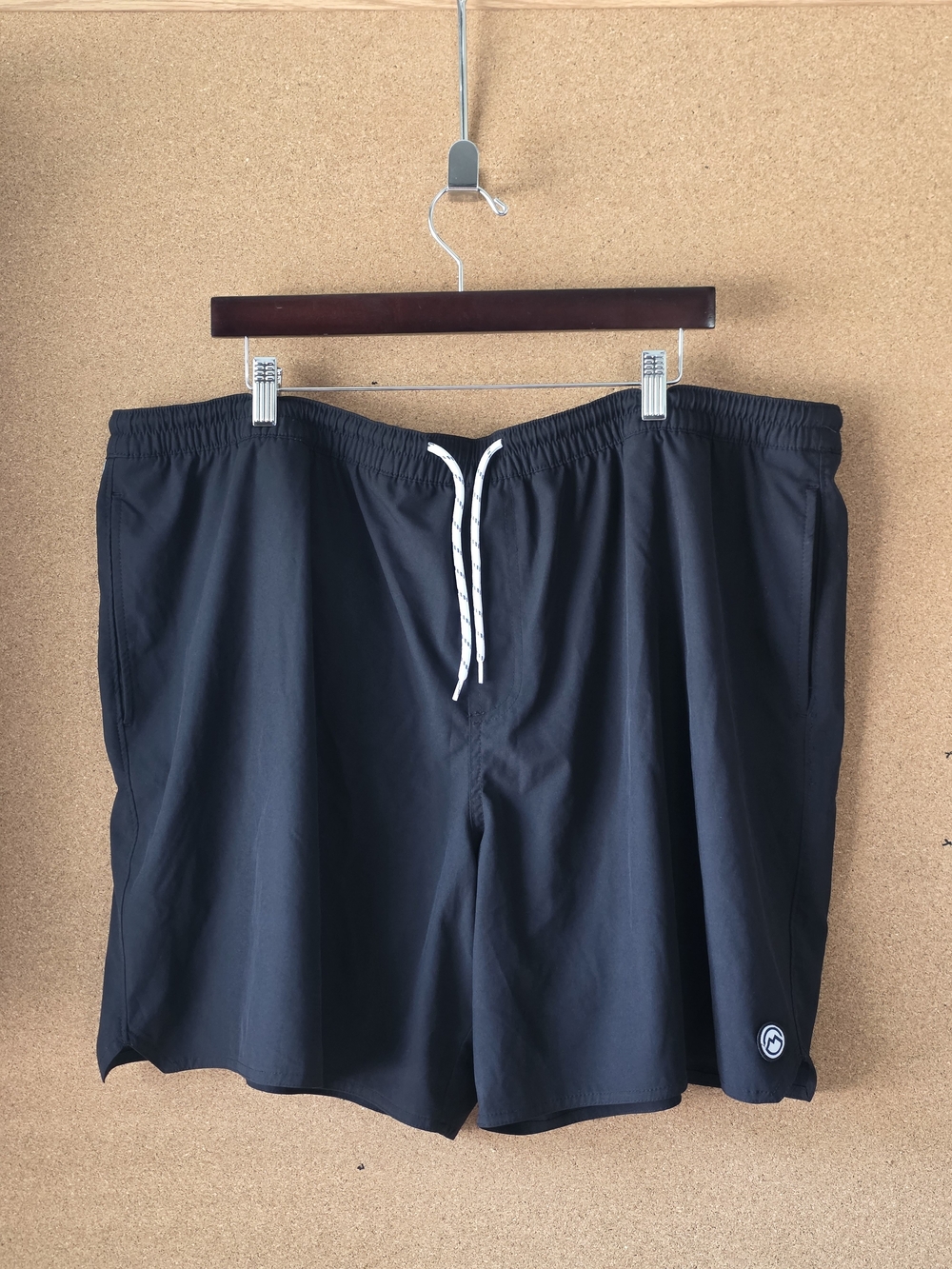 Magellan Outdoors Fish Gear Water-Repellent Shorts Men's 3XL Black Stretch